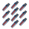 10 PCS T10 DC12V / 1.2W Car Clearance Light 12LEDs COB Lamp Beads, 12LEDs COB (Red Light), 12LEDs COB (White Light), 12LEDs COB (Yellow Light), 12LEDs COB (Ice Blue Light), 12LEDs COB (Blue Light), 12LEDs COB (Pink Light), 12LEDs COB (Green Light)