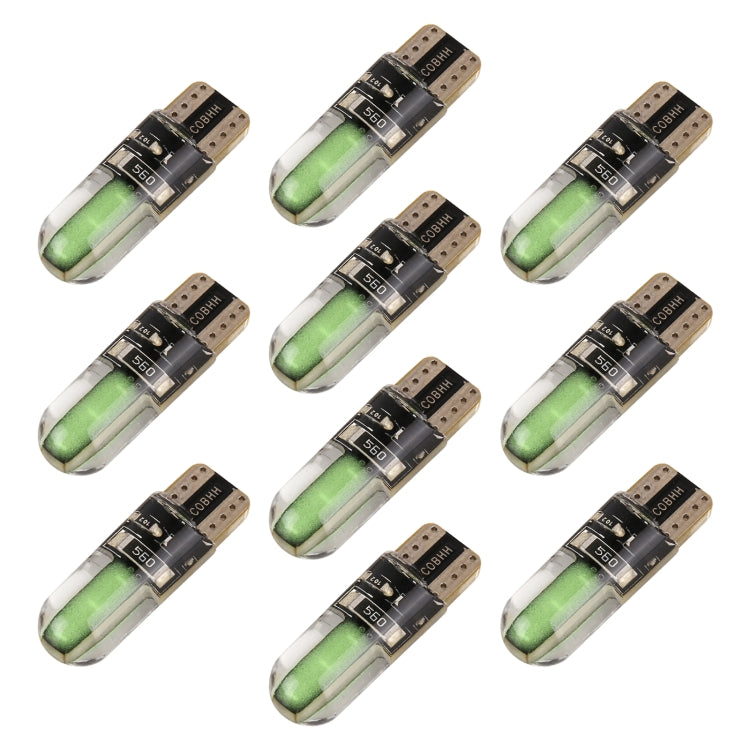 10 PCS T10 DC12V / 1W Car Clearance Light COB Lamp Beads, COB (Ice Blue Light), COB (Blue Light), COB (Pink Light), COB (Green Light), COB (Red Light), COB (White Light), COB (Yellow Light)