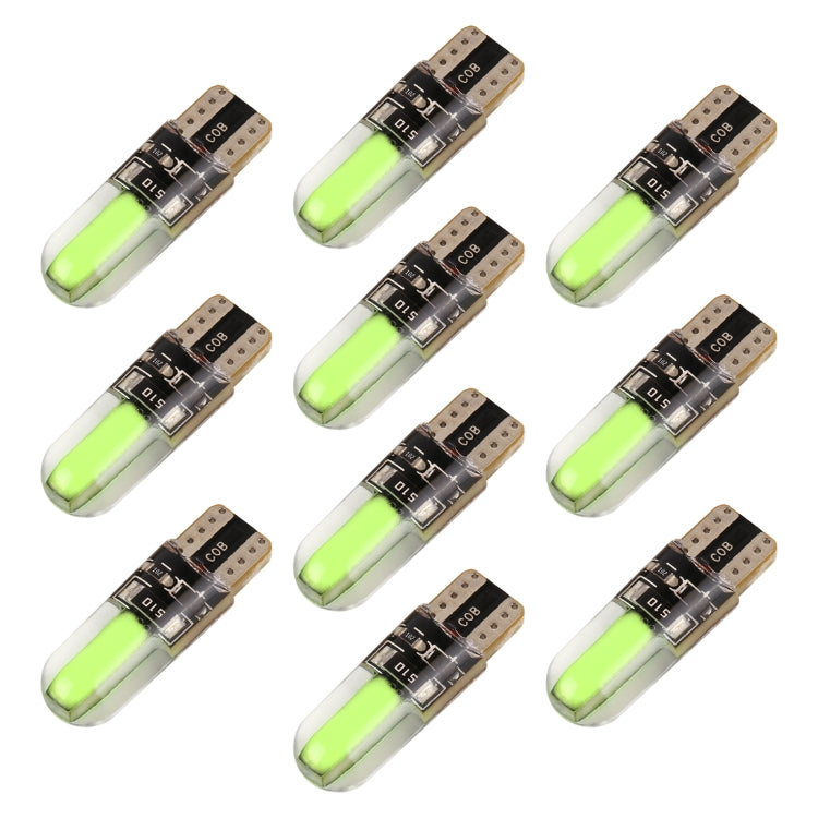 10 PCS T10 DC12V / 1W Car Clearance Light COB Lamp Beads, COB (Red Light), COB (White Light), COB (Yellow Light), COB (Ice Blue Light), COB (Blue Light), COB (Pink Light), COB (Green Light)