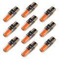 10 PCS T10 DC12V / 1W Car Clearance Light COB Lamp Beads, COB (Red Light), COB (White Light), COB (Yellow Light), COB (Ice Blue Light), COB (Blue Light), COB (Pink Light), COB (Green Light)