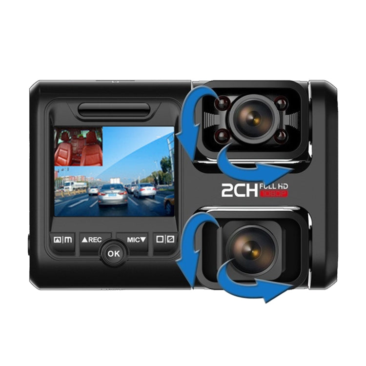 Z30 WiFi Dual-lens HD 2160P Non-light Night Vision 360-degree Panoramic Driving Recorder, Standard Version, Z30 Standard Version