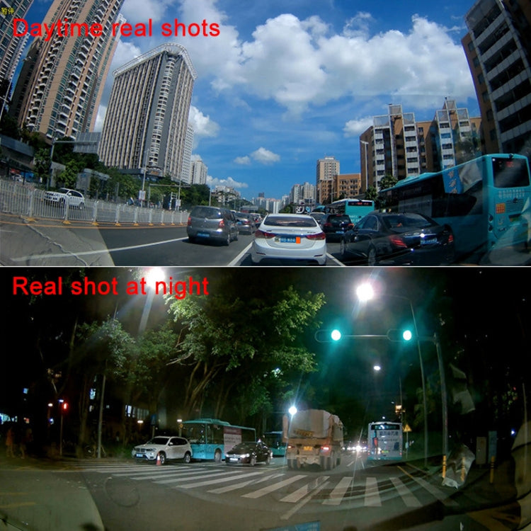 Z30 WiFi Dual-lens HD 2160P Non-light Night Vision 360-degree Panoramic Driving Recorder, Standard Version, Z30 Standard Version