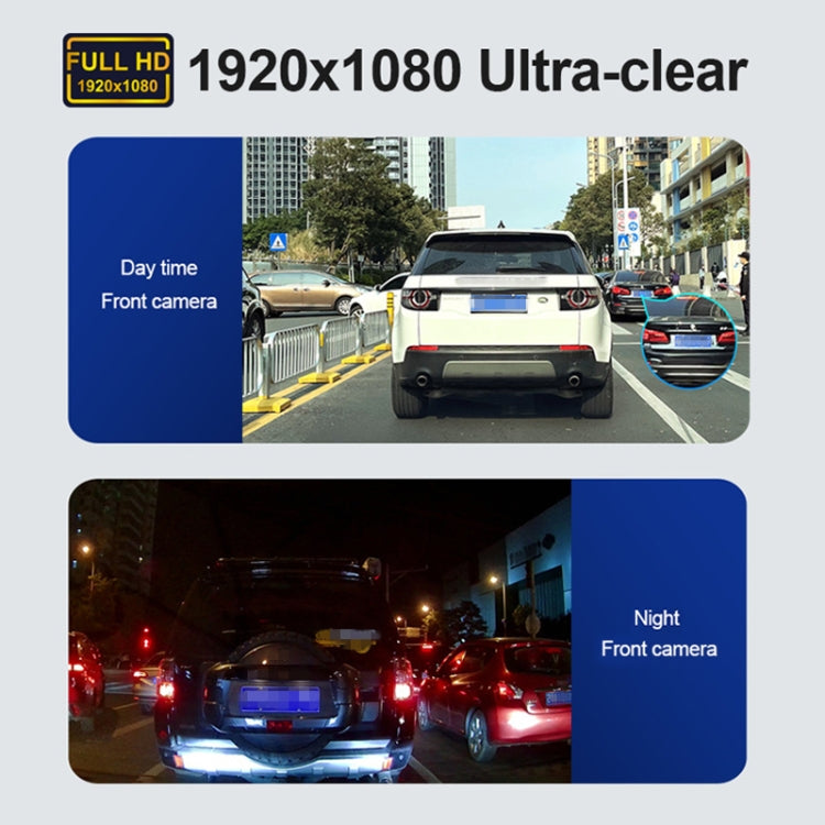 F22 3.16 inch 1080P HD Night Vision WiFi Connected Driving Recorder, F22 WiFi