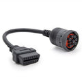 Female 16Pin to J1939 9Pin Truck cable, 16Pin to J1939 9Pin