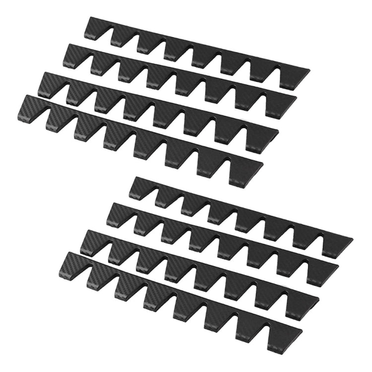 Car Modified Bumper Guard Kit Carbon Fiber Texture, Carbon Fiber Texture