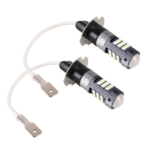 1 Pair H3 DC12V / 5W Car LED Fog Light with 42LEDs SMD-2016 Lamp Beads, H3 (Yellow Light), H3 (White Light)