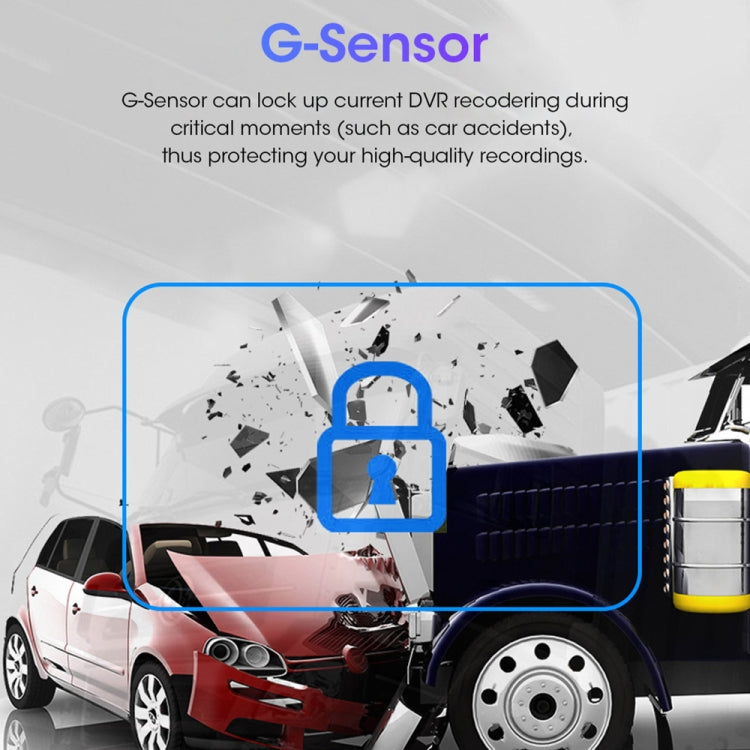 PZ710-W 7 inch Car Digital Wireless Rear-view Split-screen Monitor Single Record, PZ710-W Single Record