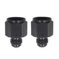 2pcs Car Oil Cooler Conversion Reducing Joint AN8 Female to AN6 Male Conversion Screw, AN8 Female to AN6