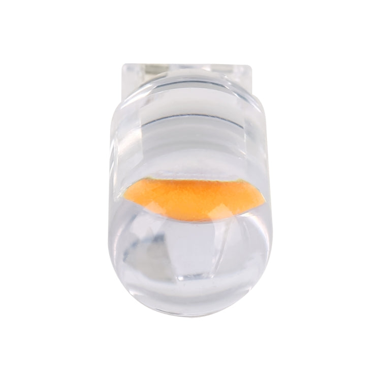 50 PCS T10 DC12V / 0.3W Car Clearance Light COB Lamp Beads, DC12V (Yellow Light), DC12V (Ice Blue Light), DC12V (White Light), DC12V (Blue Light), DC12V (Red Light), DC12V (Green Light)