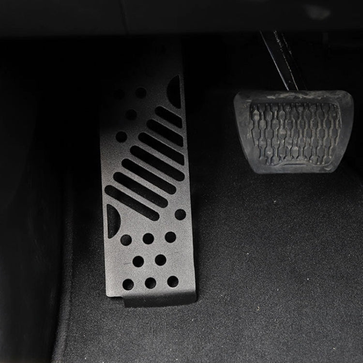 Car Modification Straight Metal Left Foot Rest Pedal for Jeep Wrangler JL 2018-2019, For Jeep Wrangler JL 2018-2019 Straight Style