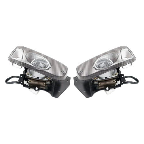 1 Pair Car Modified Front Fog Light for Honda Civic 1992-1995, For Honda Civic 1992-1995 (White Light), For Honda Civic 1992-1995 (Yellow Light)