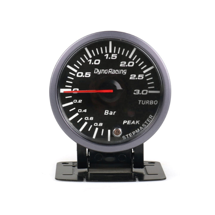 60mm Car Modified 0-3bar Turbocharged Instrument with Bracket, Turbocharged Instrument