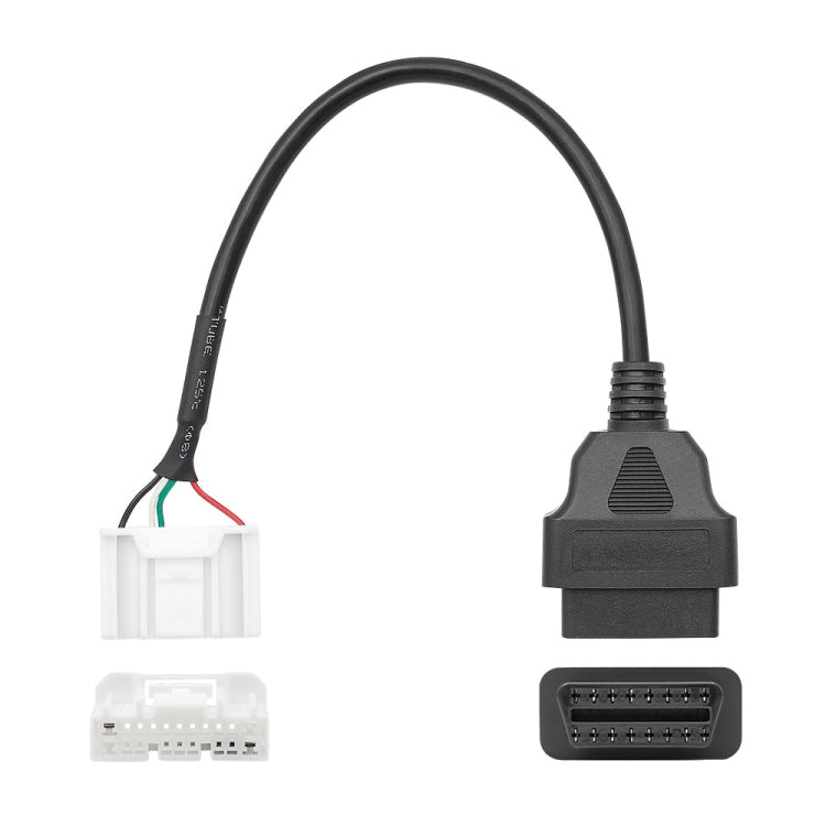 Car OBD2 Conversion Cable OBDII Diagnostic Adapter Cable for Tesla Model S, For Tesla Model S