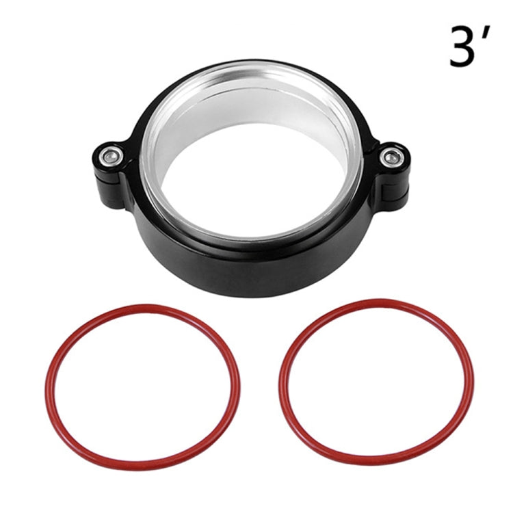 3.0 inch Car Exhaust V-band Clamp with Flange, 3.0 inch