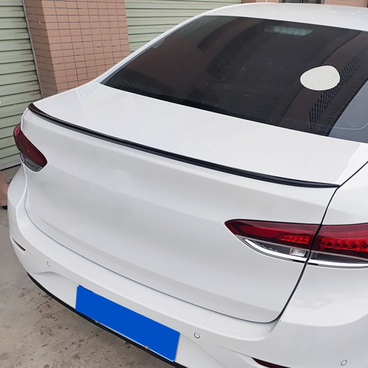 Car Modified Plastic Rear Wing Side Spoiler Lip, Carbon Fiber Texture, Carbon Fiber Texture