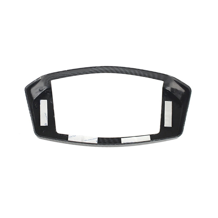Motorcycle Carbon Fiber Instrument Trim Cover for Yamaha NMAX155 2020-2021, Instrument Trim Cover
