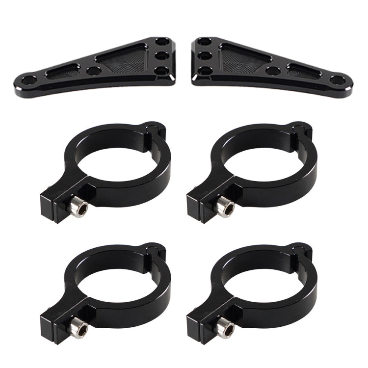 Motorcycle CNC Headlight  Holder Clamp for 41mm Front Fork Tube, Headlight Holder