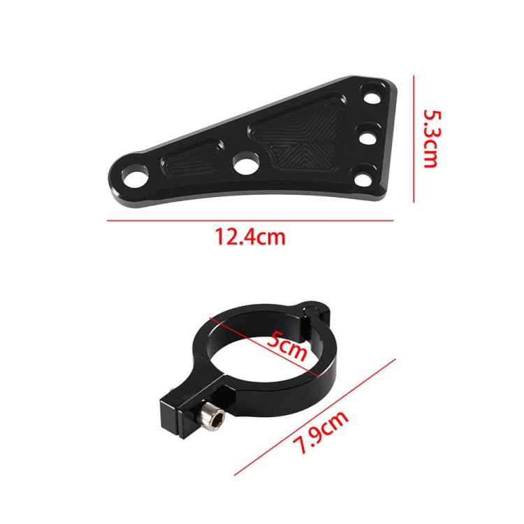 Motorcycle CNC Headlight  Holder Clamp for 41mm Front Fork Tube, Headlight Holder
