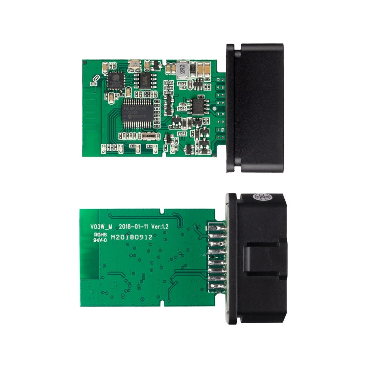 OBD II ELM327 WiFi Car Fault Diagnostic Tool PIC25K80 Chip, WiFi ELM327