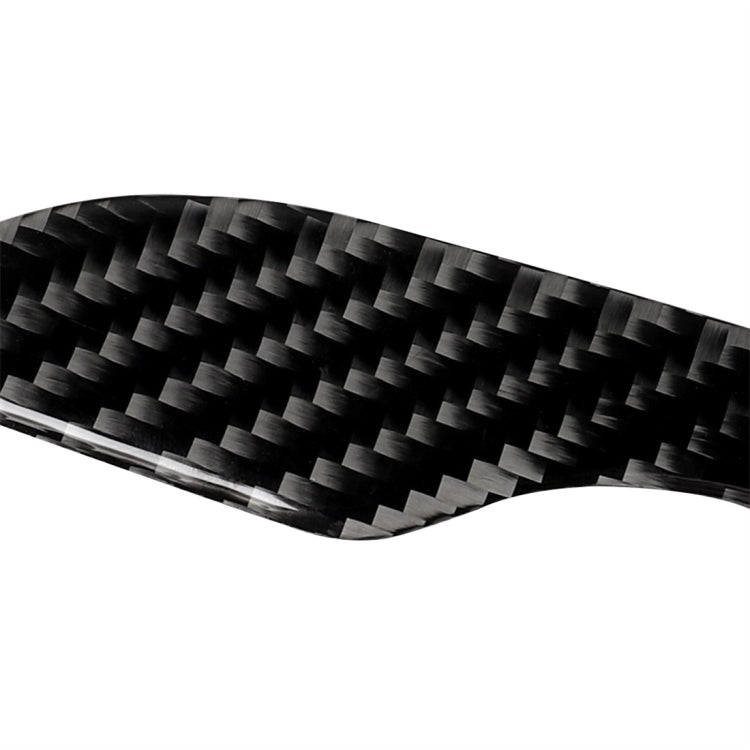 4 PCS Carbon Fiber Car Outside Handle Decorative Sticker for Tesla Model 3, Outside  Handle