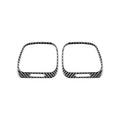 2 PCS / Set Carbon Fiber Car Left and Right Air Outlets Frame Decorative Sticker for Volkswagen Scirocco 2009-2016,Left and Right Drive Universal, Left and Right Air Outlets Frame