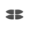 Carbon Fiber Car Inner Door Bowl Decorative Sticker for Toyota Old RAV4 2006-2013,Left and Right Drive Universal, Inner Door Bowl