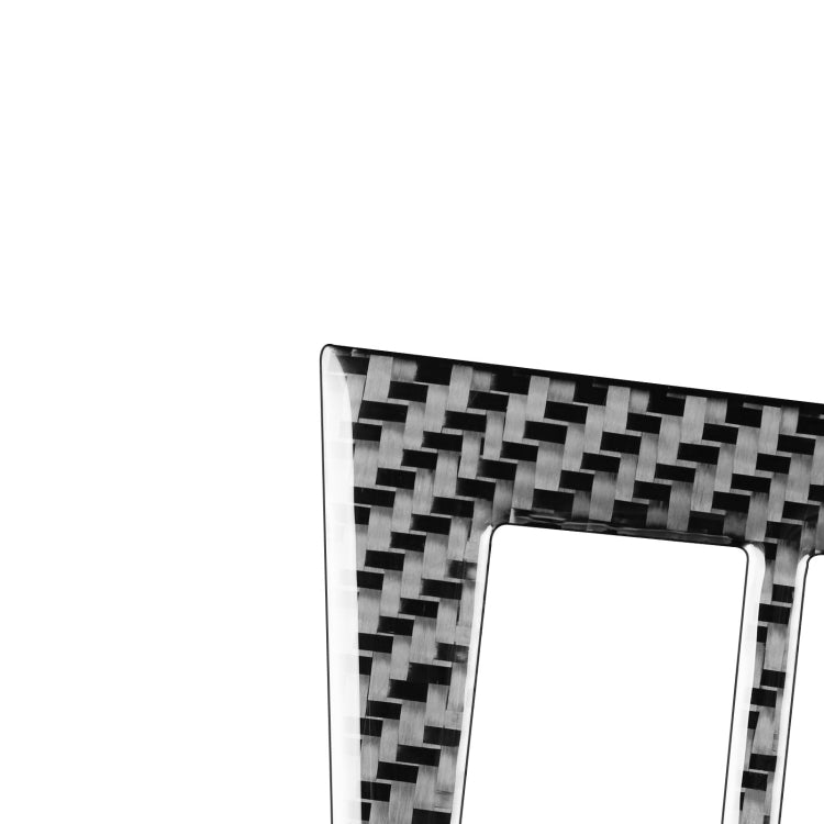 Carbon Fiber Car Cigarette Lighter Panel Decorative Sticker for Toyota Old RAV4 2006-2013,Left and Right Drive Universal, Cigarette Lighter Panel