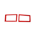 2 PCS / Set Carbon Fiber Car Dashboard Air Outlet Decorative Sticker for Toyota Corolla 2014-2018,Left and Right Drive Universal, Dashboard Air Outlet