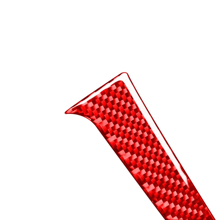 2 PCS / Set Carbon Fiber Car Gear Side Decorative Sticker for Toyota Corolla 2014-2018,Left Drive, Gear Side,Left Drive