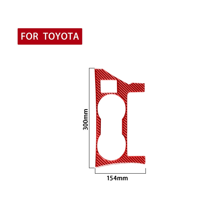 Carbon Fiber Car Cup Holder Panel A Decorative Sticker for Toyota Corolla 2014-2018,Right Drive, Cup Holder Panel A,Right Drive