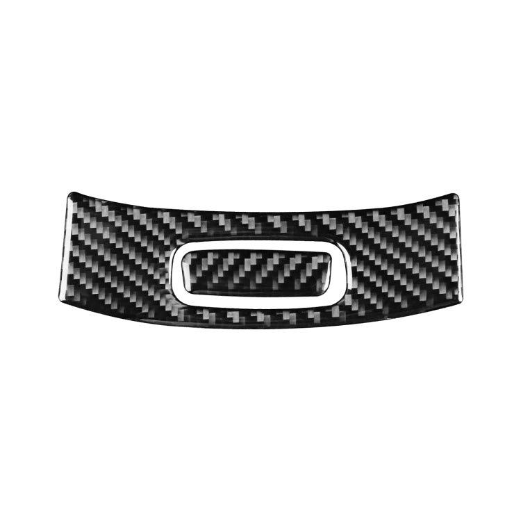 2 PCS / Set Carbon Fiber Car Armrest Box Switch Decorative Sticker for Mercedes-Benz B-Class 2019 / GLB 2020,Left and Right Drive Universal, Armrest Box Switch
