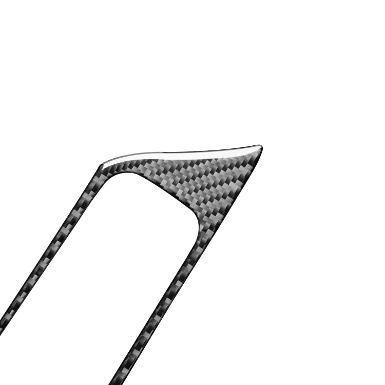 4 PCS / Set Carbon Fiber Car Glass Lift Switch Decorative Sticker for Mercedes-Benz B-Class 2019 / GLB 2020,Right Drive, Glass Lift Switch,Right Drive