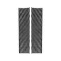 2 PCS / Set Carbon Fiber Car Armrest Box Panel Decorative Sticker for Mercedes-Benz B-Class 2019 / GLB 2020,Left and Right Drive Universal, Armrest Box Panel
