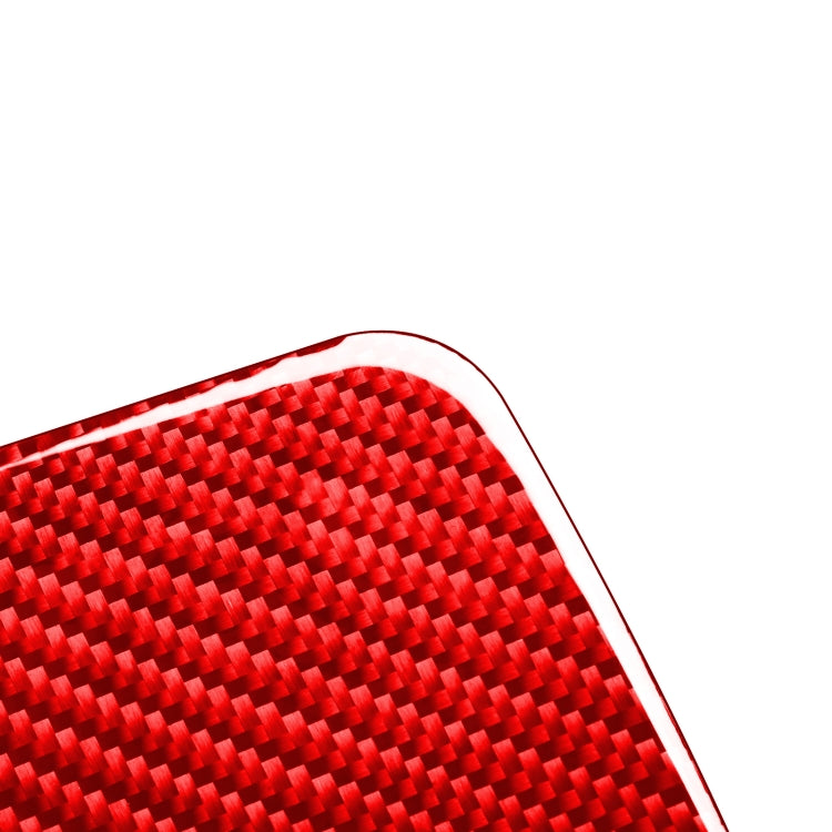 Carbon Fiber Car Dashboard Storage Box Mat Decorative Sticker for Toyota Tundra 2014-2018,Left and Right Drive Universal, Dashboard Storage Box Mat