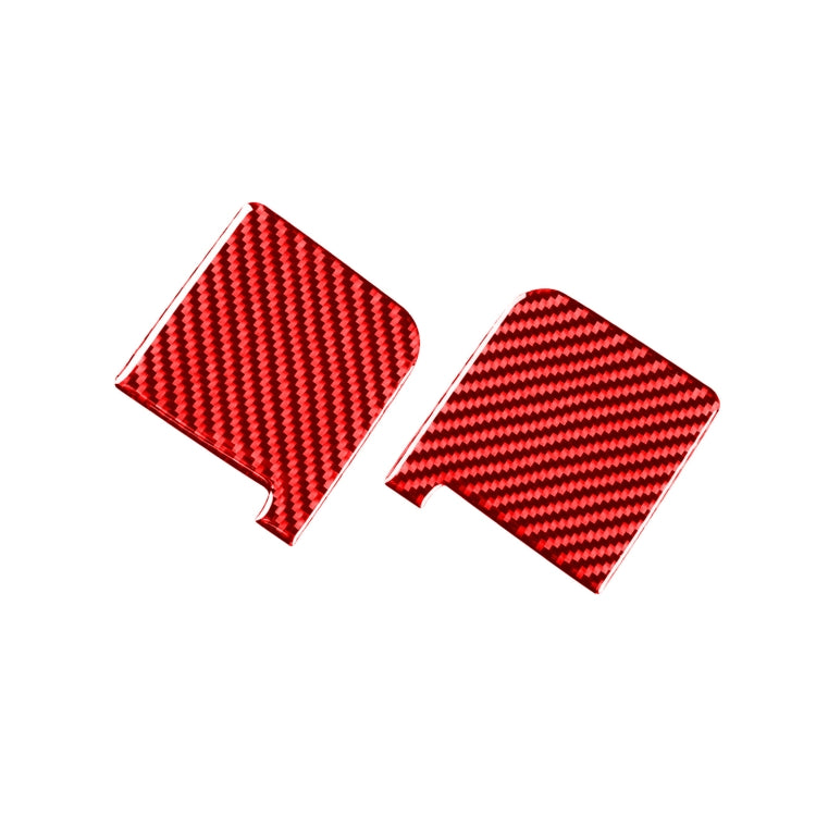 4 PCS / Set Carbon Fiber Car Inner Door Bowl Decorative Sticker for Toyota Tundra 2014-2018,Left and Right Drive Universal, Inner Door Bowl
