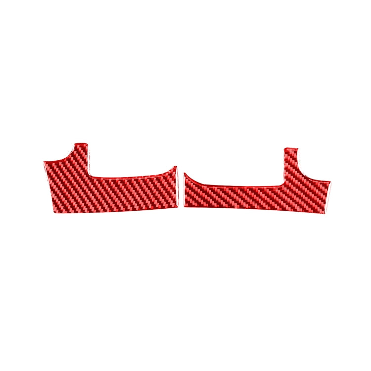 2 PCS / Set Carbon Fiber Car Dashboard Air Outlet Decorative Sticker for Toyota Tundra 2014-2018,Left Drive, Dashboard Air Outlet,Left Drive