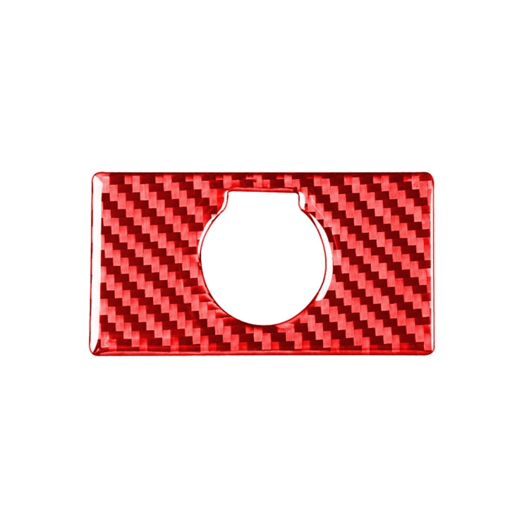 Carbon Fiber Car Rear Cigarette Lighter Switch Decorative Sticker for Toyota Tundra 2014-2018,Left and Right Drive Universal, Rear Cigarette Lighter Switch