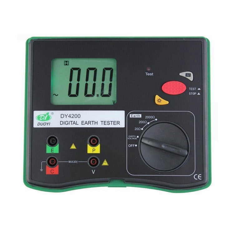 DUOYI DY4200 Car Higher Accuracy Digital Ground Resistance Tester, DY4200
