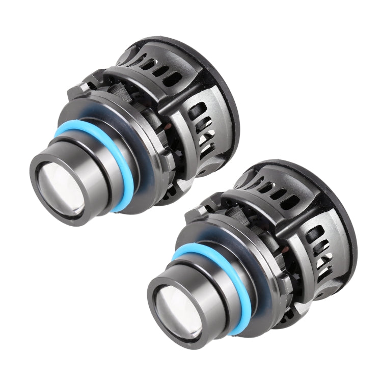 1 Pair 9006 27W / DC12V Car Aluminum Alloy LED Headlight, 9006 (Blue Light), 9006 (Gold Light), 9006 (Lime Green), 9006 (White Light)