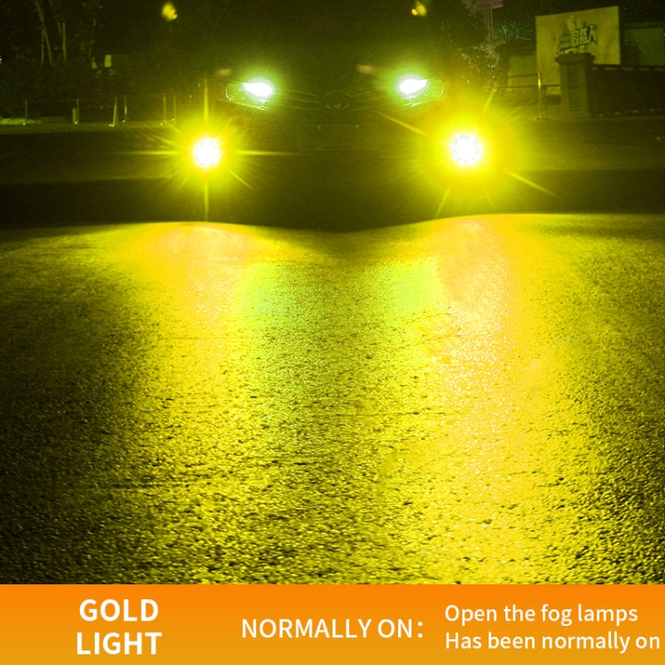 1 Pair 9006 27W / DC12V Car Aluminum Alloy Flashing LED Headlight, 9006 Flashing (Gold Light), 9006 Flashing (Lime Green), 9006 Flashing (White Light), 9006 Flashing (Blue Light)