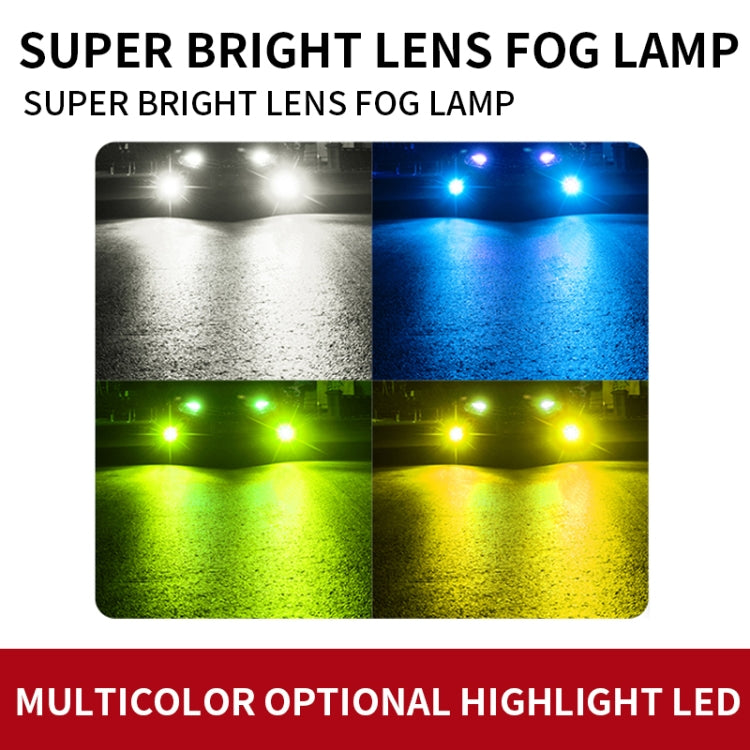 1 Pair 9006 27W / DC12V Car Aluminum Alloy Flashing LED Headlight, 9006 Flashing (Blue Light), 9006 Flashing (Gold Light), 9006 Flashing (Lime Green), 9006 Flashing (White Light)