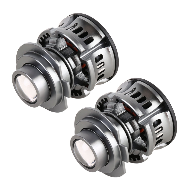 1 Pair H7 27W / DC12V Car Aluminum Alloy Flashing LED Headlight, H7 Flashing (Gold Light), H7 Flashing (Lime Green), H7 Flashing (White Light), H7 Flashing (Blue Light)