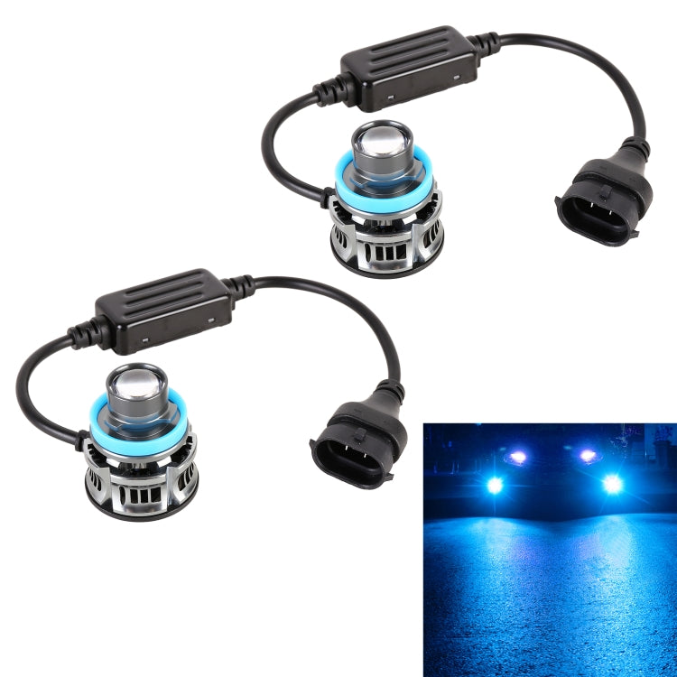 1 Pair H11 27W / DC12V Car Aluminum Alloy Flashing LED Headlight, H11 Flashing (Blue Light), H11 Flashing (Gold Light), H11 Flashing (Lime Green), H11 Flashing (White Light)