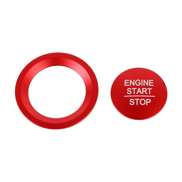 Car Engine Start Key Push Button Ring Trim Sticker for Honda, For Honda