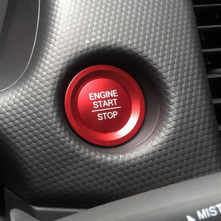 Car Engine Start Key Push Button Ring Trim Sticker for Honda, For Honda