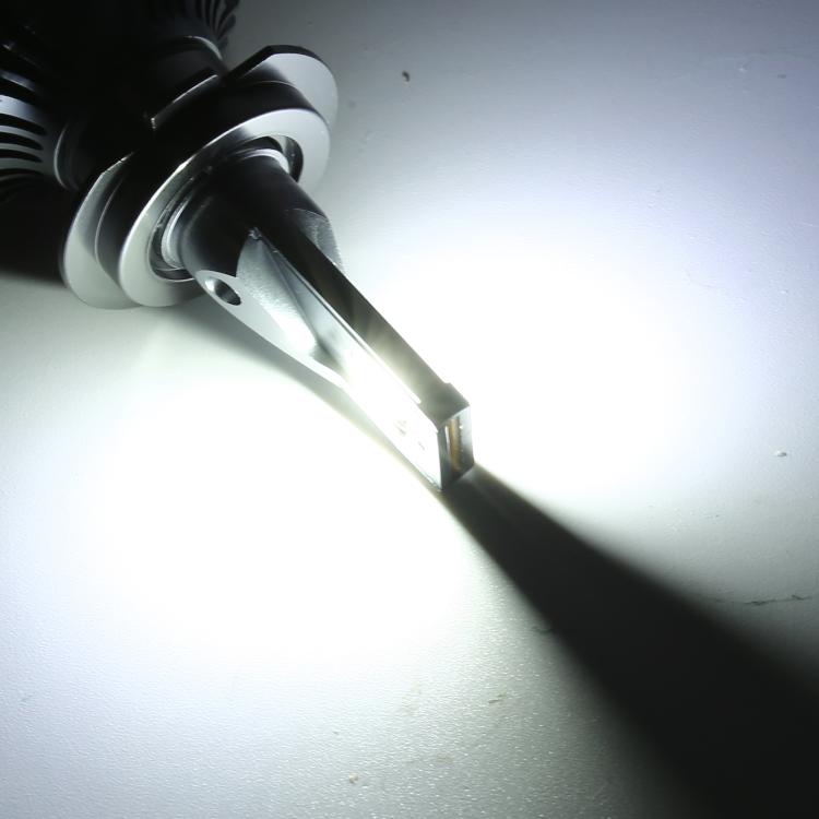 1 Pair 9006 DC12V 65W 6000K 6500LM LED Car Headlights, 9006