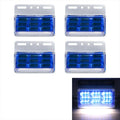 4 PCS ZS-9001 DC24V 9D Waterproof Car / Truck Side Marker Indicator Lights Bulb Lamp, Blue Light, Green Light, Red Light, White Light, Yellow Light