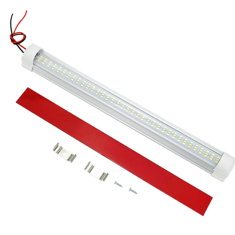 2 PCS ZS-3333 Side Switch Type 12-80V High Bright 108LEDs Car Dome Light Cabin Light Bar, ZS-3333 Side Switch Type
