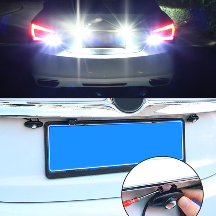Car Adjustable LED Super Bright Flashing Reversing Light, Flashing (Black), Flashing (Silver)