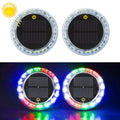 2 PCS Car Touch Light Solar LED Flashing Light, Touch